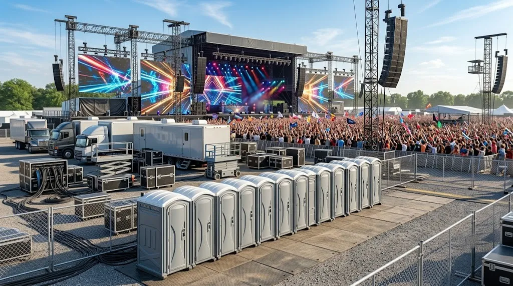 Concert Restroom Rental in Camarillo, CA