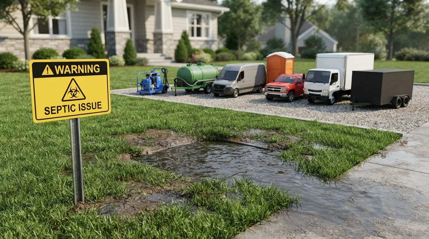 Septic Tank Warning Signs in Camarillo, CA